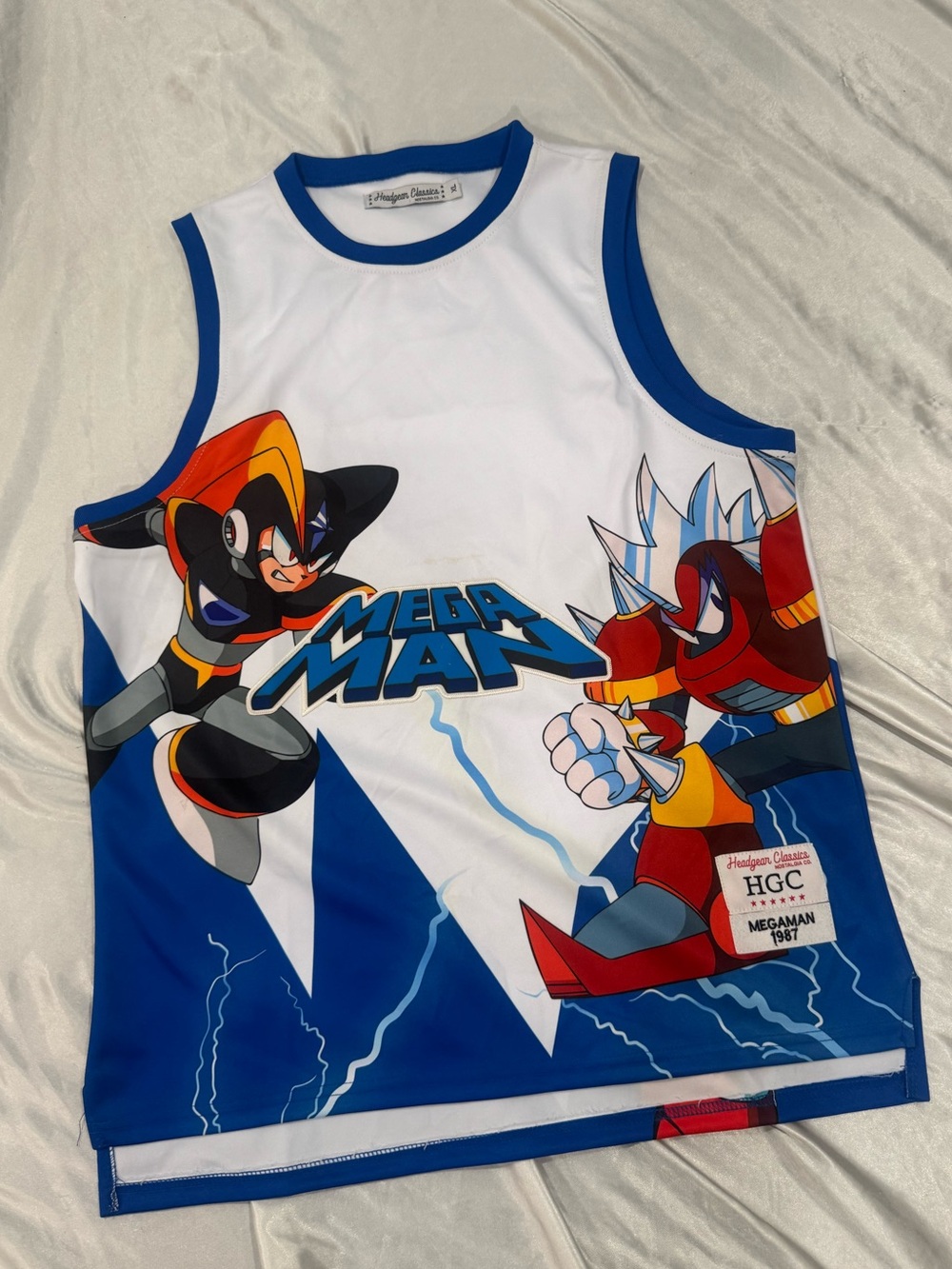 Headgear Classics Mega Man 1987 Graphic Jersey Men’s XL